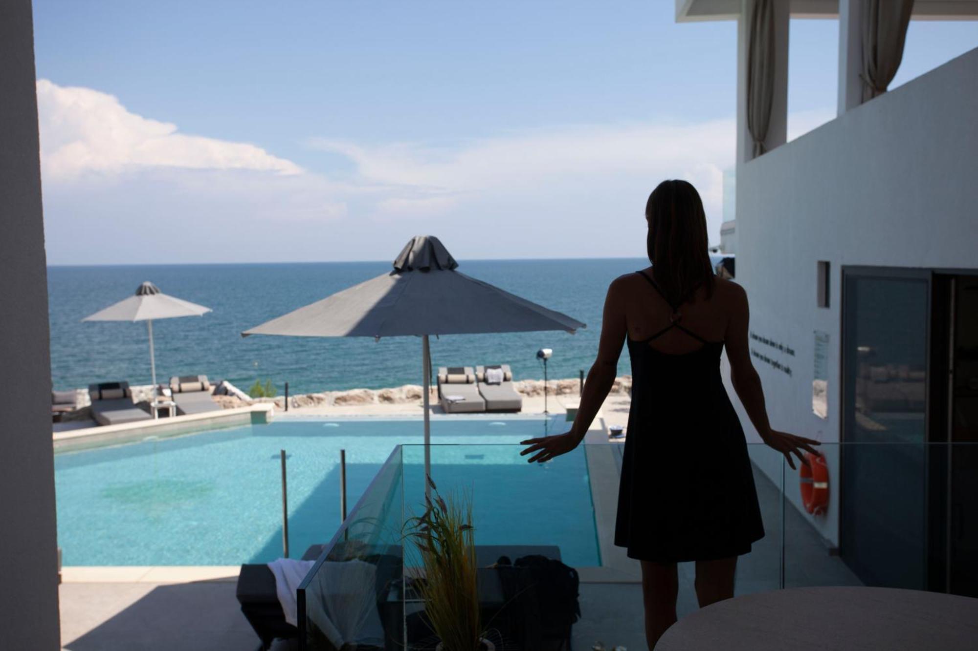 Akrotiri Olympus Luxury Suites - Adults Only Plaka Litochorou Exterior foto